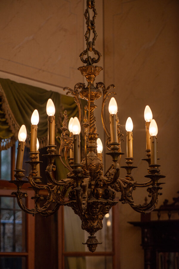 Chandelier - Material Luster & Bronze