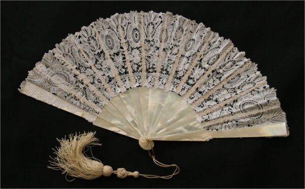 Luxeuil Fan With Mother-of-Pearl Frame