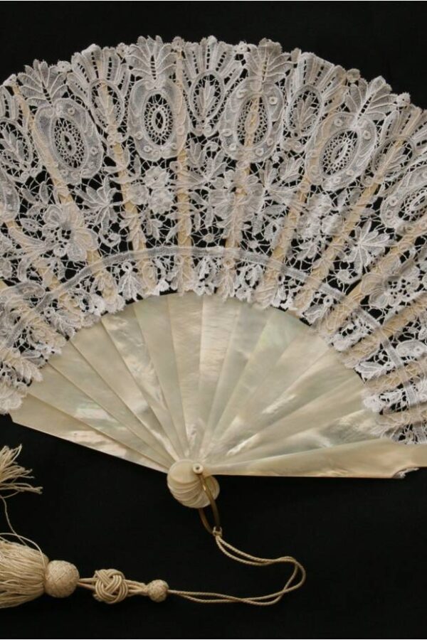 Luxeuil Fan With Mother-of-Pearl Frame