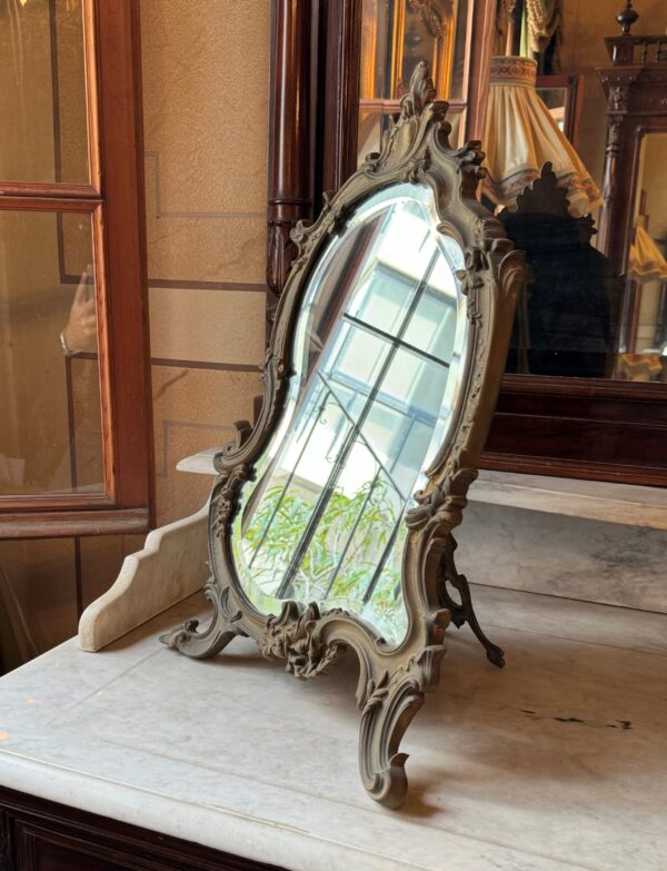 Mirror Brand Saint Gobain Bronze 19th Century