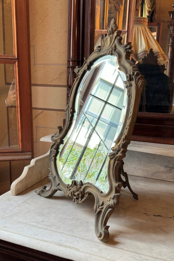 Mirror Brand Saint Gobain Bronze 19th Century