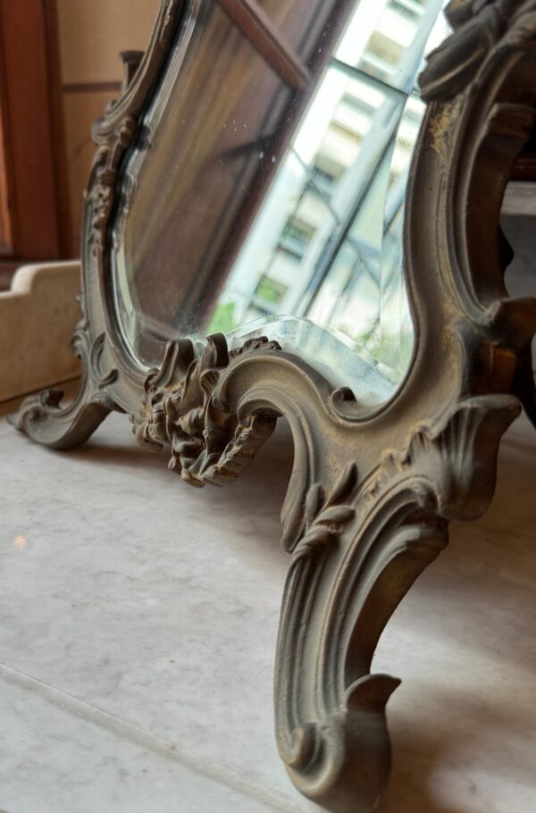 Mirror Brand Saint Gobain Bronze 19th Century